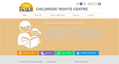 Desktop Screenshot of childrensrights.org.za